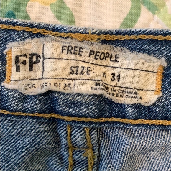 Free people Jean shorts - Picture 5 of 5